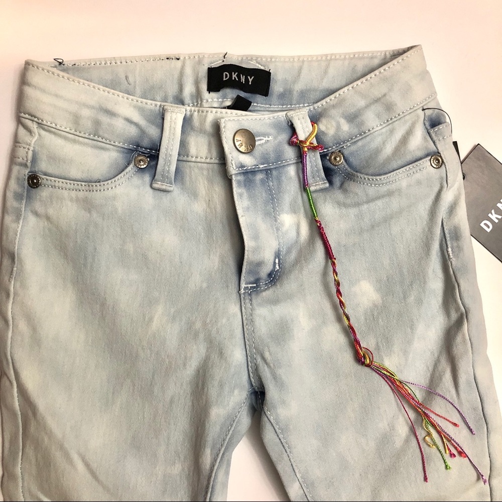 DKNY Girls Capri Length Skinny Jeans